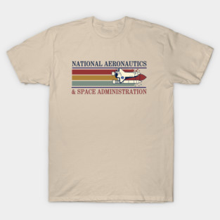 Retro Nasa Stripes T-Shirt