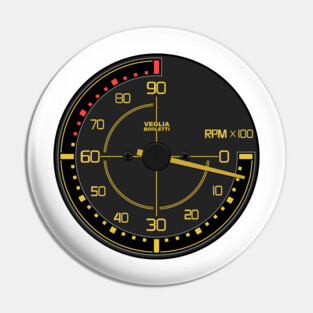 Integrale tachometer Pin