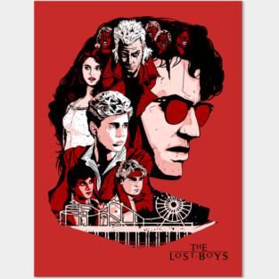 THE LOST BOYS - SEEING RED Posters and Art