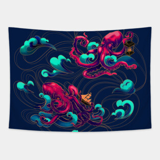 Octopus Tapestry
