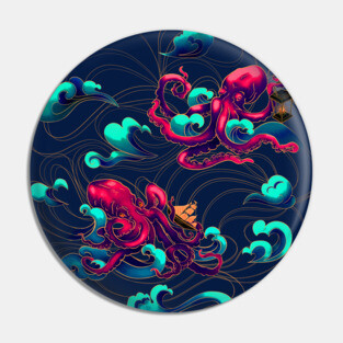 Octopus Pin