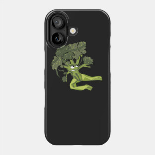 Kung-fu-Broccoli Phone Case
