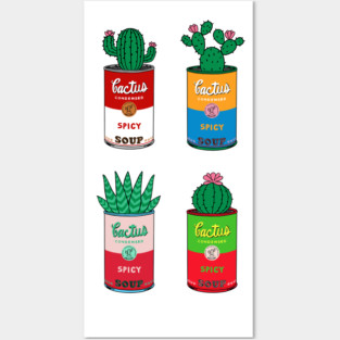 Cactus pop art Posters and Art