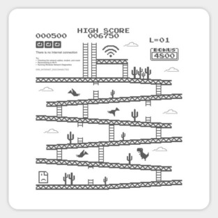 Internet Kong Sticker