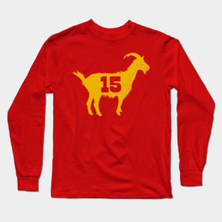 Mahomes Goat KC Chiefs Long Sleeve T-Shirt