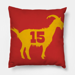 Mahomes Goat KC Chiefs Pillow
