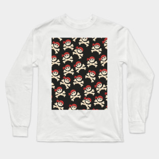 Skull and Crossbones Long Sleeve T-Shirt