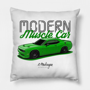 Dodge Challenger Pillow