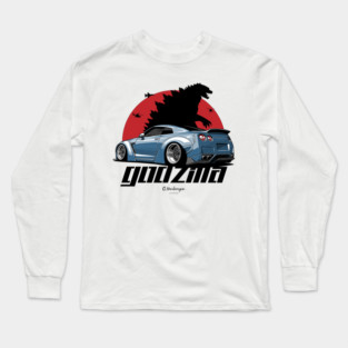 Nissan GTR Godzila Long Sleeve T-Shirt