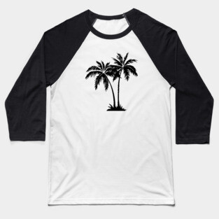 PALM TREE SILHOUETTE Baseball T-Shirt