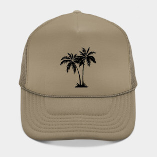PALM TREE SILHOUETTE Hat