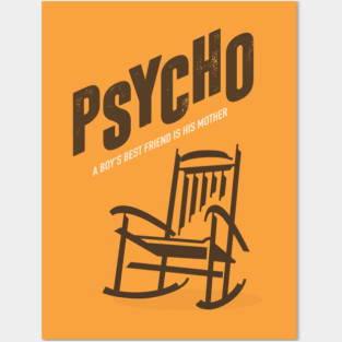 Psycho - Alternative Movie Poster Posters and Art
