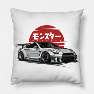 JDM Monster GTR R-35 (White) Pillow