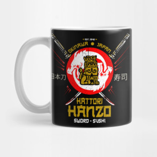 Hattori Hanzo Sword & Sushi Classic Mug