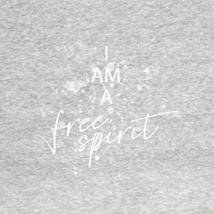 Free Spirit White and Splash T-Shirt