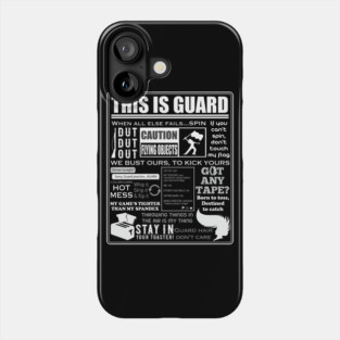 This Is Color Guard - Funny Color Guard Sayings And Memes Phone Case