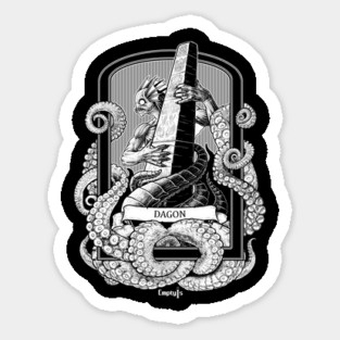 Dagon Lovecraft Sticker