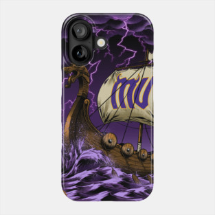Minnesota Vikings Fans - Stormy Sea-son Phone Case