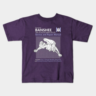 Banshee Service and Repair Manual Kids T-Shirt