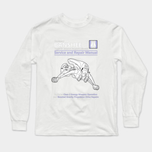 Banshee Service and Repair Manual Long Sleeve T-Shirt