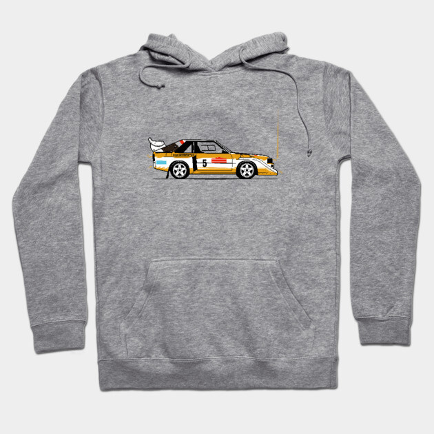 Group B Rally Legend Audi Quattro Hoodie TeePublic