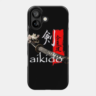 Aikido Katana - Samurai Sword - Martial Arts Phone Case