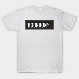 Bourbon st black T-Shirt