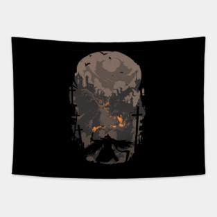 Blood Encounter Tapestry