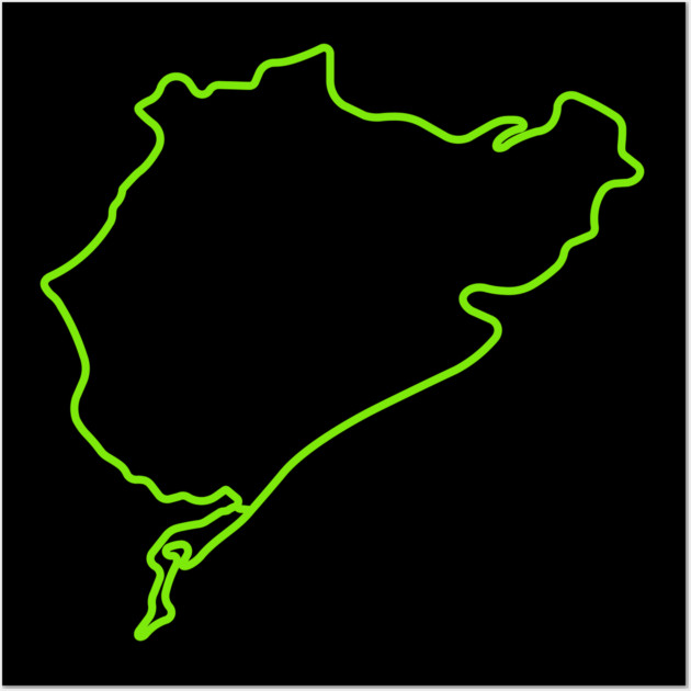 Nurburgring Wall Art by icemanmsc