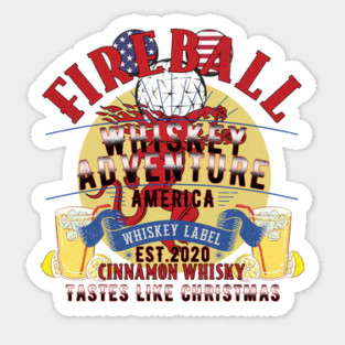 Whiskey Adventure formerly Fire and Ice at Epcot America Sticker