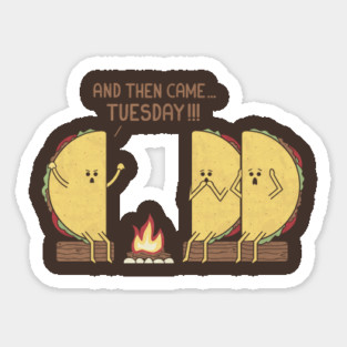 Tuesday Sticker