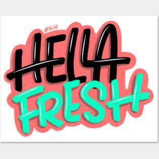Fresh Hand Lettering Posters and Art
