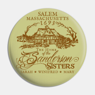 The Sanderson Home Museum Pin