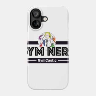Gym Nerd (black) Phone Case