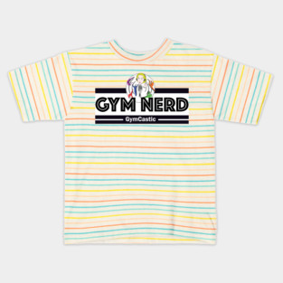 Gym Nerd (black) Kids T-Shirt
