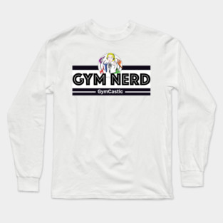 Gym Nerd (black) Long Sleeve T-Shirt