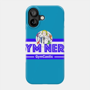 Gym Nerd (blue) Phone Case