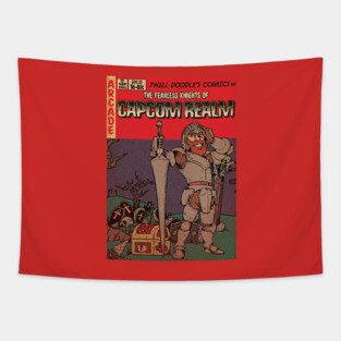 Retrorama Terror - Arthur Tapestry