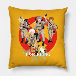 Thank You For Being Afraid Pillow