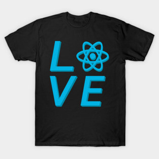 React JS love T-Shirt