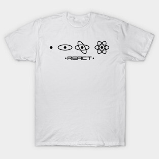 React JS unique design T-Shirt
