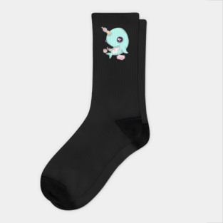 Narwhal on Break Socks