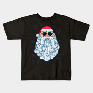 Santa Portrait 3 - Cool Kids T-Shirt