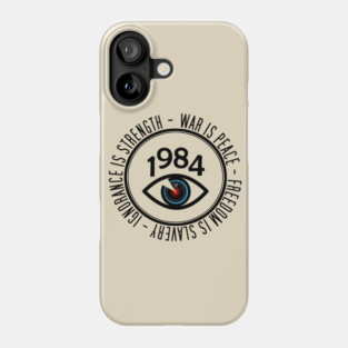 1984 George Orwell Big Brother Phone Case