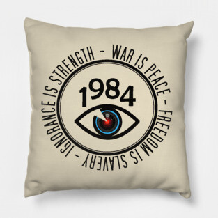 1984 George Orwell Big Brother Pillow