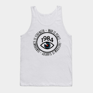 1984 George Orwell Big Brother Tank Top