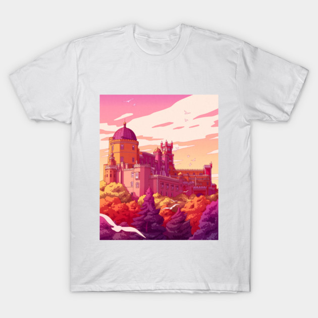 Sintra T-Shirt by Camila Illustration