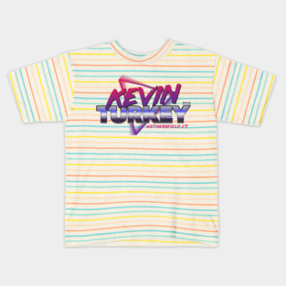 Super Retro Awesome 80s - Kevin the Turkey Kids T-Shirt