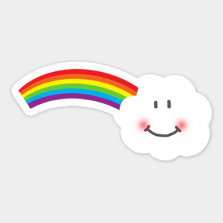 Happy Rainbow Sticker