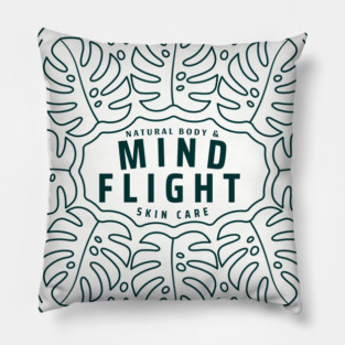Mind Flight Leaf Cluster Pillow